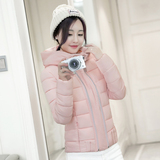 情心雨冬季新品韩版棉衣女短款修身棉服女装外套学生面包服反季潮