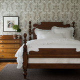 美国经典全实木床进口红橡木床美式乡村古典欧式实木床昆西四柱床