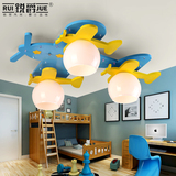 现代个性飞机儿童灯具创意卡通男孩房间灯饰女孩卧室灯吸顶灯简约