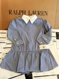 [现货包邮]ralph lauren/拉夫劳伦 女宝2-6X 长袖连衣裙 78218486