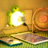 创意小夜灯LED家用宜家光控声控节能四合一USB插座充电小灯夜壁灯