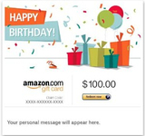 Amazon Gift Card 礼品券 美国亚马逊礼品卡 美亚购物卡100美金
