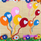 新款幼儿园教室墙面环境布置儿童房装饰墙贴无纺布不织布彩色气球