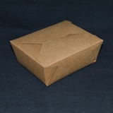 8号盒一次性环保牛皮纸高档快餐盒外卖便当打包盒意面水果沙拉盒