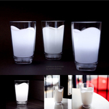 浪漫牛奶发光杯创意小夜灯感应led灯 按键灯创意礼物节能发光杯子