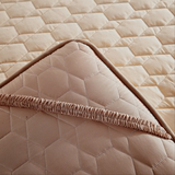 全棉加厚榻榻米床垫席梦思保护垫防滑可折叠拆洗1.8床垫子床褥