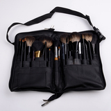 包邮化妆师专用32插孔化妆包刷包腰包肩挎包拉链便携化妆刷收纳包