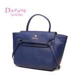 Daphne/达芙妮2015秋冬季新款正品包包 纯色优雅气质女包手提包