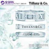 代购正品Tiffany罗马首饰蒂芙尼18K玫瑰金镶钻戒指男女款情侣对戒