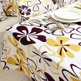 简约现代全棉麻桌布布艺餐桌布茶几客厅台布方桌正方形欧式长方形