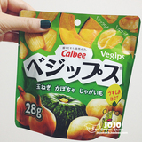 [新鲜到货]日本Calbee卡乐B什锦蔬菜片南瓜洋葱土豆28g