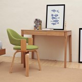 北欧宜家实木办公桌 橡木书桌电脑桌 简约写字桌 全实木书房桌