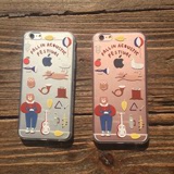 北欧秋季音乐节韩国苹果6s手机壳iPhone6plus透明tpu4.75.5保护套