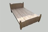 包邮 实木床 单人床 全松木 组装简单 尺寸颜色可定制 厂家直销
