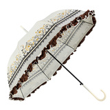 雨中鸟韩国时尚阿波罗公主晴雨伞 长柄防风遮阳伞 太阳伞 1303