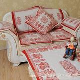 菲诗曼尔双人舞图案棉麻系列沙发巾、坐布、桌布、盖布特价清仓