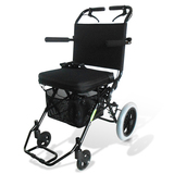 【两色可选】轻量型便携式 中进NA-412轮椅折叠轻便 老人轮椅 ja