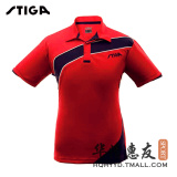 STIGA斯帝卡斯蒂卡CA25121男女款拼接乒乓球短袖上衣训练球服T恤