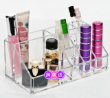 韩国进口亚克力化妆品收纳盒高档透明梳妆台整理盒化妆品分类盒