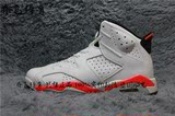 正品乔丹6代 樱木AJ6红外线 Infrared GS白红男款篮球鞋38466