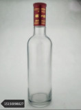 白酒瓶，空酒瓶，500ml酒瓶，玻璃酒瓶，透明酒瓶，1斤装酒瓶