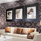 简约现代手绘立体装饰画壁画客厅卧室树脂浮雕画沙发背景墙无框画
