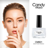 candy moyo透明指甲油底油水性加固护甲油指甲护理营养油CMB01
