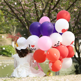 圣诞节元旦装饰 浪漫求婚气球 结婚用品气球 婚庆婚房布置气球