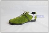 【美国代购现货】Prada 普拉达绿色男士磨砂皮休闲运动鞋男鞋