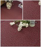 办公室地毯纹/地毯纹PVC石塑地板/自粘免胶/耐磨塑胶地板革/环保
