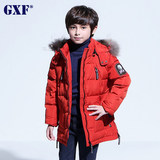 gxf外贸儿童羽绒服 男童加厚中长款中大童韩版羽绒外套包邮可批发