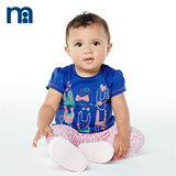mothercare英国3件装2016春夏新款女婴女童时尚休闲短袖T恤