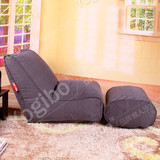 Yogibo懒人沙发贵妃椅单人书房卧室带脚凳时尚创意座椅正品包邮