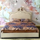 简约现代软包布艺床1.8米创意设计后现代风格简欧公主床儿童床