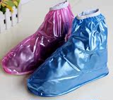 利雨正品纯色成人儿童通用新款防雨防潮防滑雨天必备防雨鞋套雨具