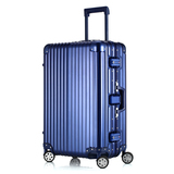 银座日默瓦拉杆箱铝框万向轮登机箱新秀丽旅行箱行李箱26寸男女