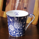 创意欧式高档礼盒装骨质瓷牛奶早餐杯咖啡杯马克杯具陶瓷杯子