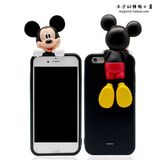 韩国代购正品迪士尼iPhone6s手机壳6Splus硅胶壳米妮米奇卡通防摔