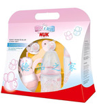 德国代购NUK PP奶瓶五件套 新生儿奶瓶礼盒套装 婴儿安抚奶嘴玩具