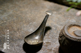 包浆一流的清代老铜勺子 铜调羹老铜器铜器杂件老铜铜器杂件老铜