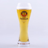 进口小麦啤酒杯 德国艾丁格啤酒专用杯 瓦伦丁黑啤杯玻璃杯扎啤杯