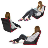 地板靠背坐垫榻榻米 日式沙发椅 折叠椅便携椅 飘窗坐椅小沙发