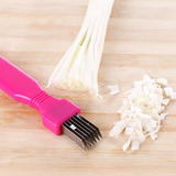 日本创意葱丝器切葱丝刀 洋葱大葱小葱切丝刀切葱器葱花器葱花刀