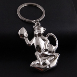 2016年新款生肖猴子钥匙圈 金猴钥匙扣 汽车钥匙挂件创意礼品合金