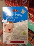 英国代购Brush Baby硅胶婴儿乳牙刷无BPA软牙胶保护牙龈