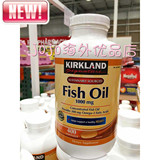 18年1月 美国原装Kirkland柯可兰Fish Oil深海鱼油1000mg 400粒
