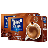 麦斯威尔特浓咖啡Maxwell House三合一速溶咖啡粉 390克X2盒