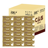 【天猫超市】洁柔抽纸  CS系列金色130抽3层18包装抽纸 大包装