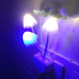 阿凡达蘑菇灯 七彩灯LED小夜灯光控灯插电夜灯床头灯节能创意灯饰