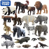 正版TAKARA TOMY多美卡安利亚儿童仿真动物模型玩具儿童早教认知